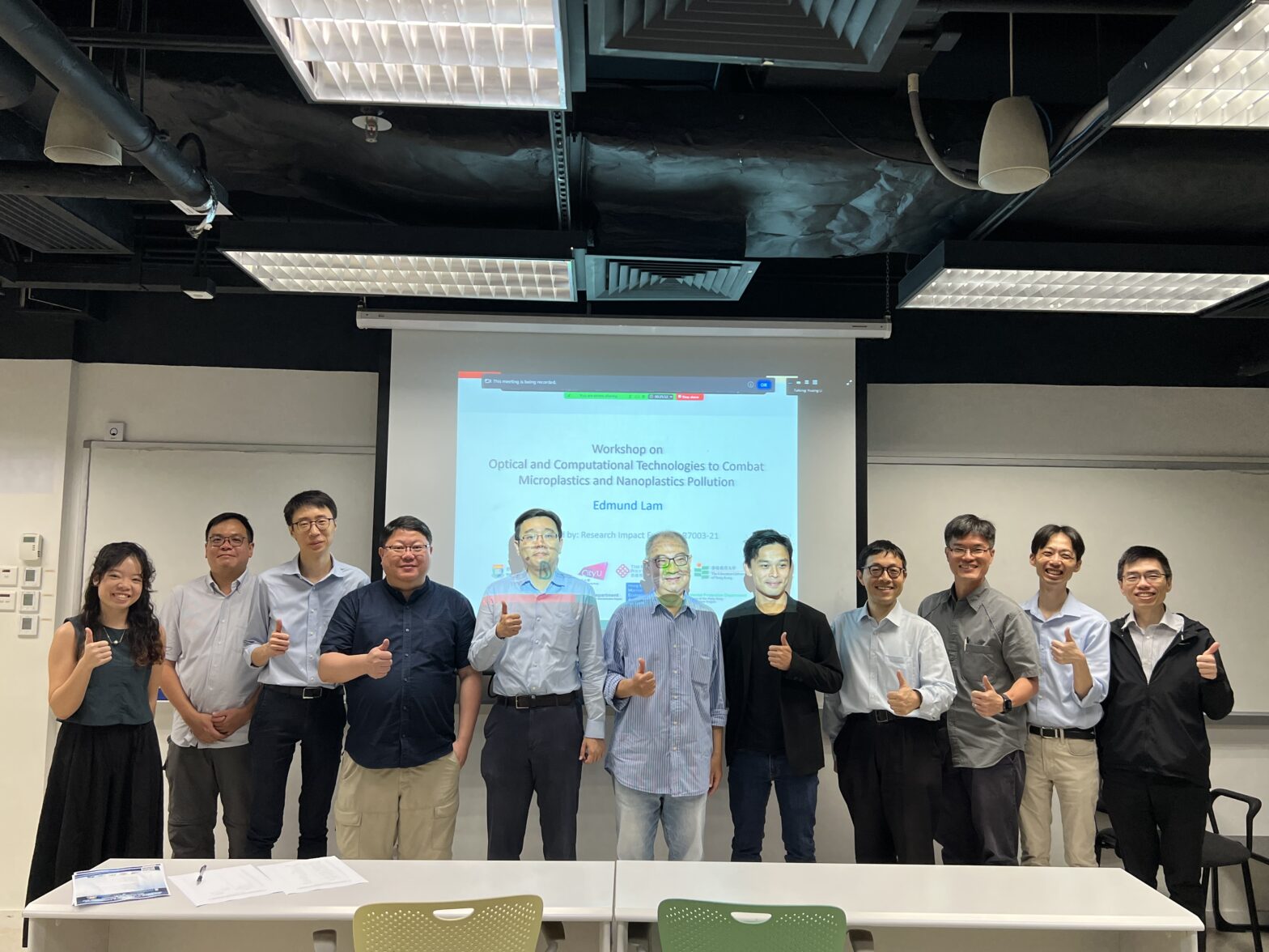 Imaging Systems Laboratory Hosts Workshop on Microplastics Pollution at HKU